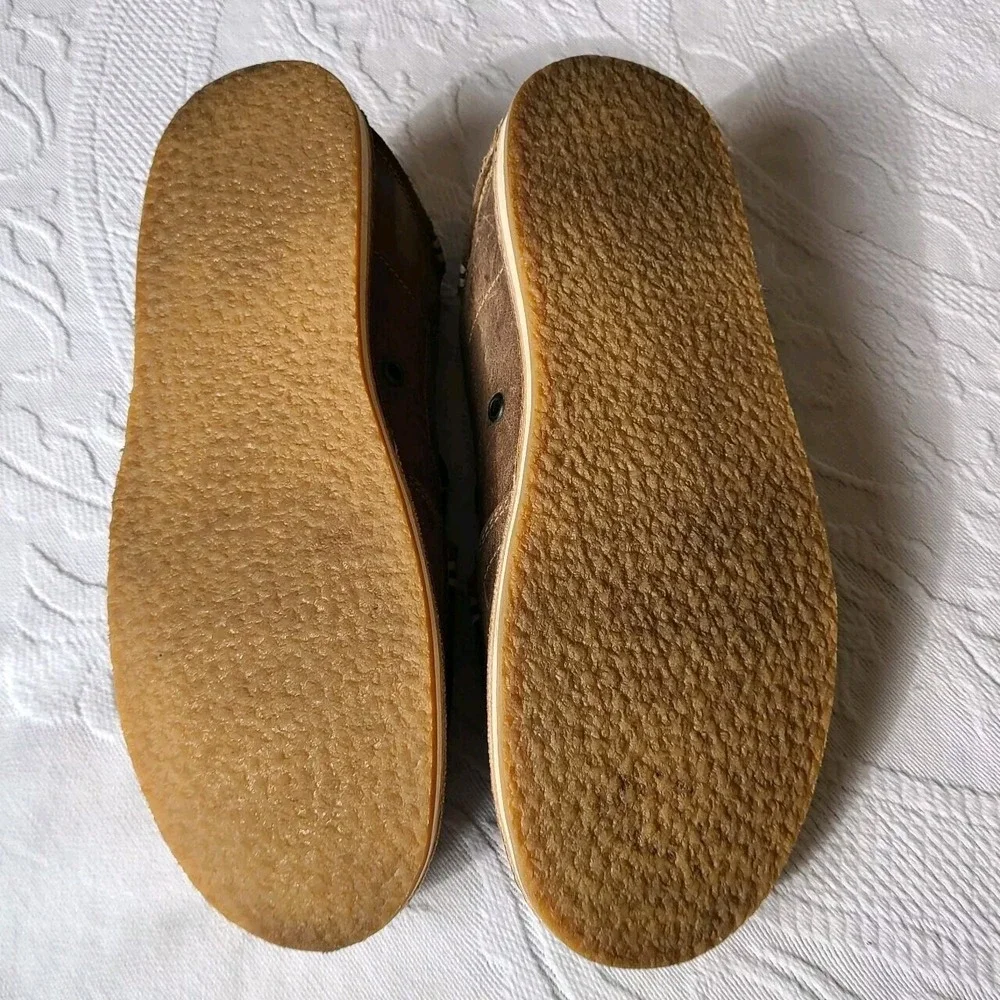 Rank 45 Sunflower Casual Shoes Women's Sz 10 Brown Leather Slip ons Slippers